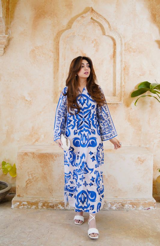 Sajal kaftan-2pc