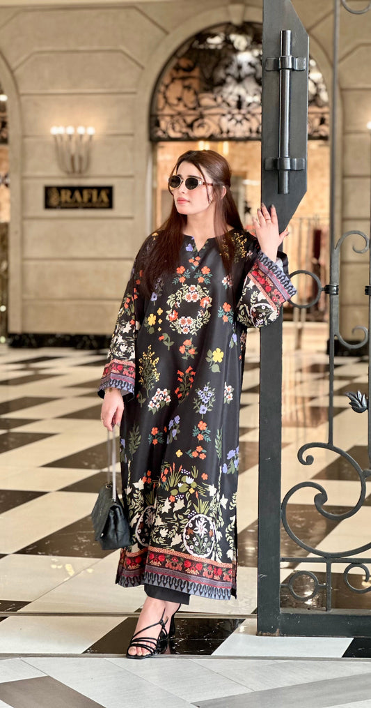 Safeena kaftan-2pc