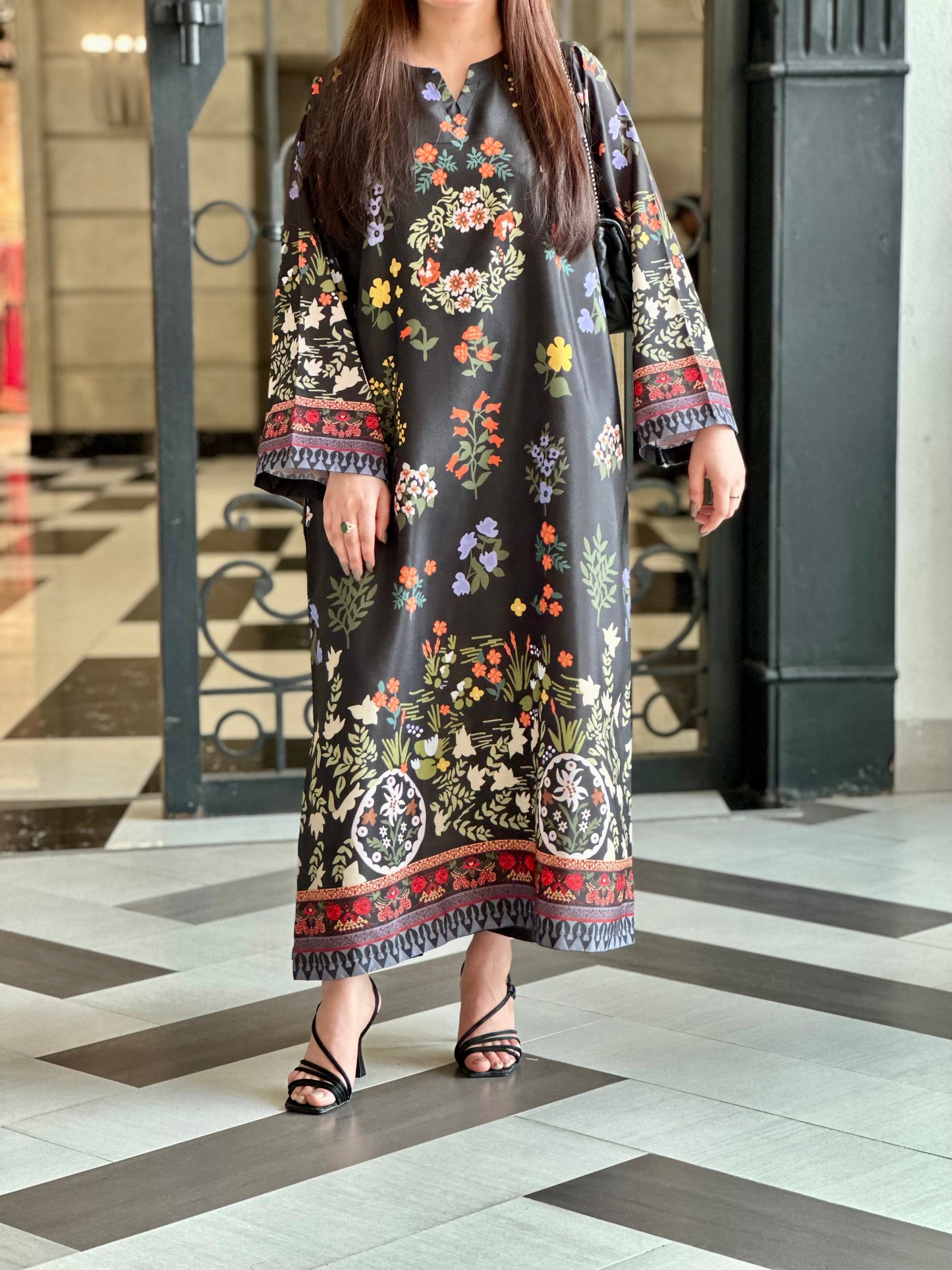 Safeena kaftan-2pc